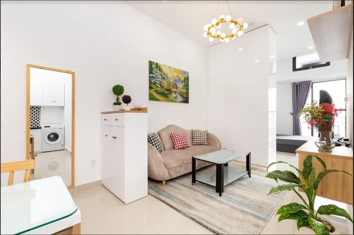 Bán studio full nội thất 2,4 tỷ 43m2 nhà thiết kế trẻ trung đẹp mắt