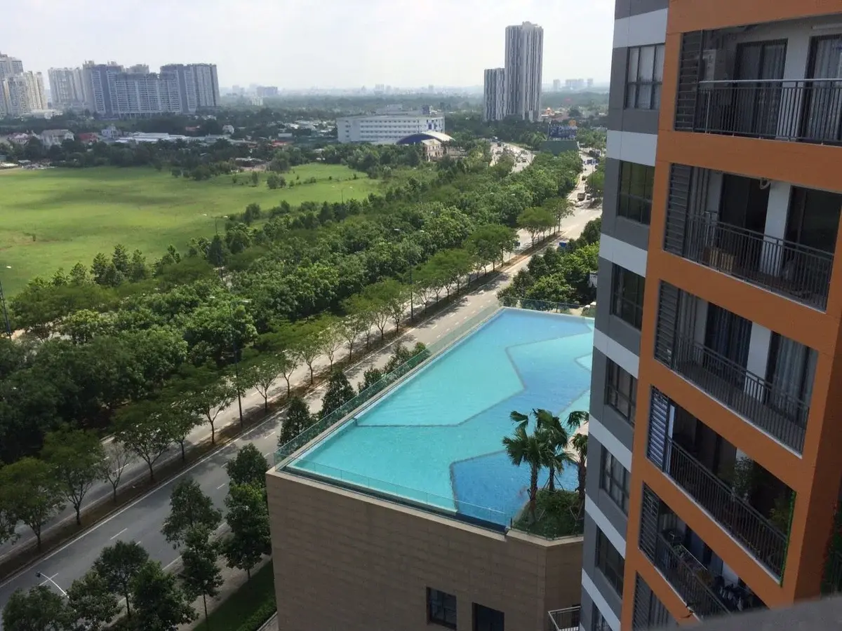 Cho thuê căn 2 phòng ngủ giá RẤT RẺ 15 triệu bao phí hướng mát mẻ quanh năm