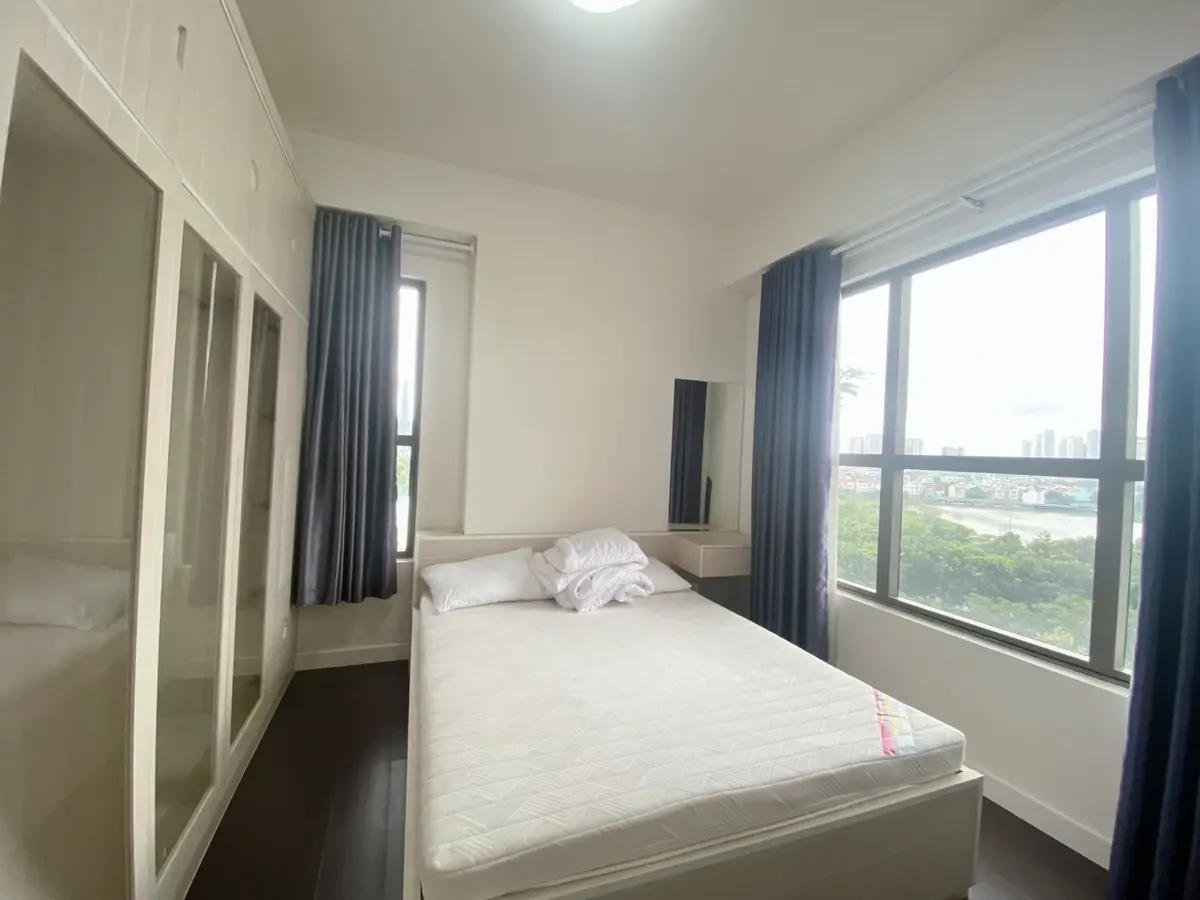 Cho thuê căn hộ The Sun Avenue giá thuê 19 triệu nội thất đầy đủ căn góc