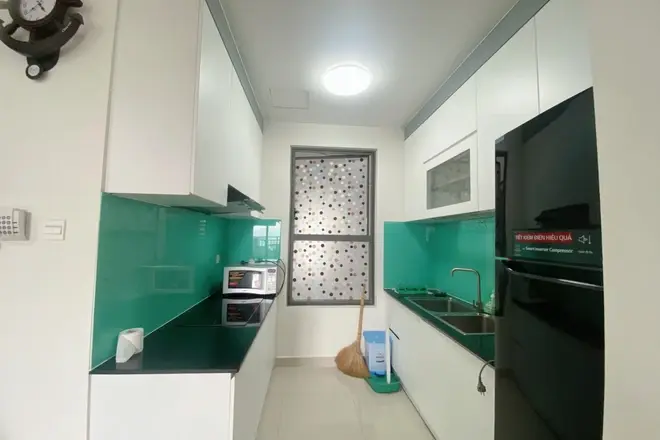 Cho thuê căn hộ The Sun Avenue giá thuê 19 triệu nội thất đầy đủ căn góc