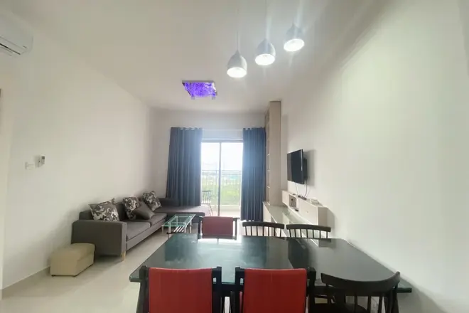 Cho thuê căn hộ The Sun Avenue giá thuê 19 triệu nội thất đầy đủ căn góc