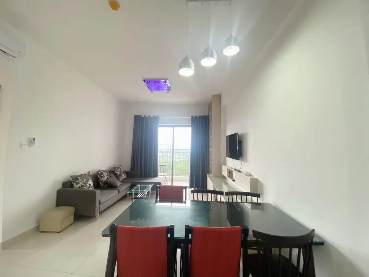 Cho thuê căn hộ The Sun Avenue giá thuê 19 triệu nội thất đầy đủ căn góc