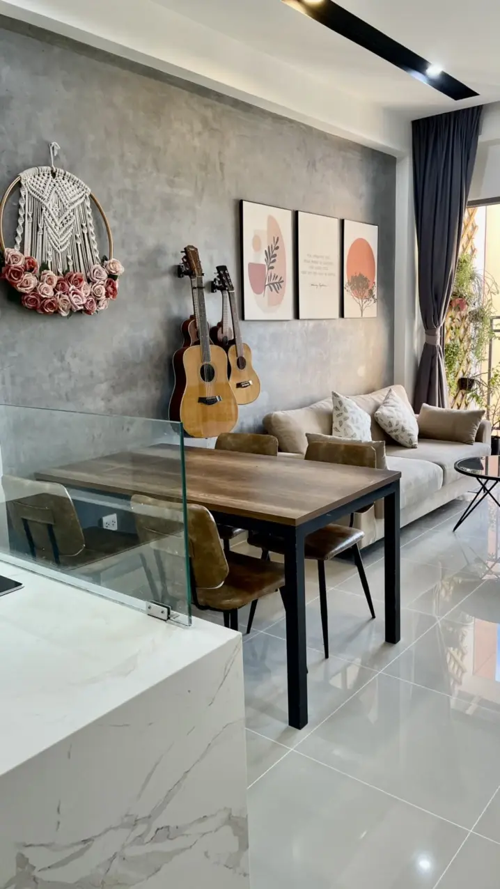 Bán căn hộ 2PN 2WC Full nội thất đẹp, Nhà thiết kế tinh tế hài hòa The Sun Avenue