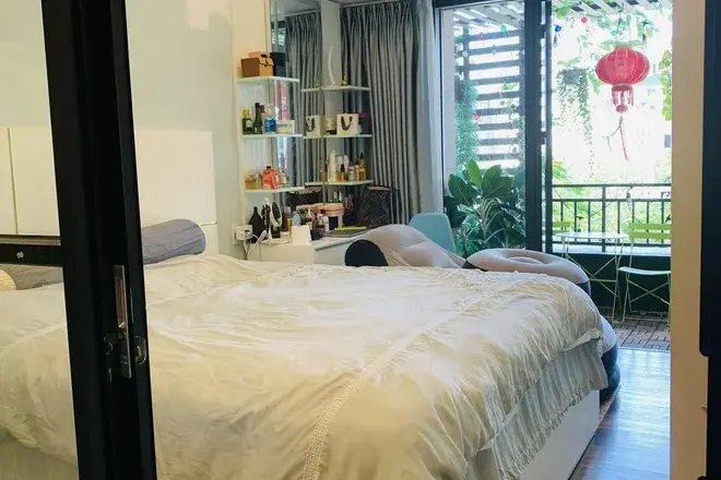 Cho thuê căn hộ 1pn dạng studio full nội thất giá 11 triệu 35m2 có ban công chill