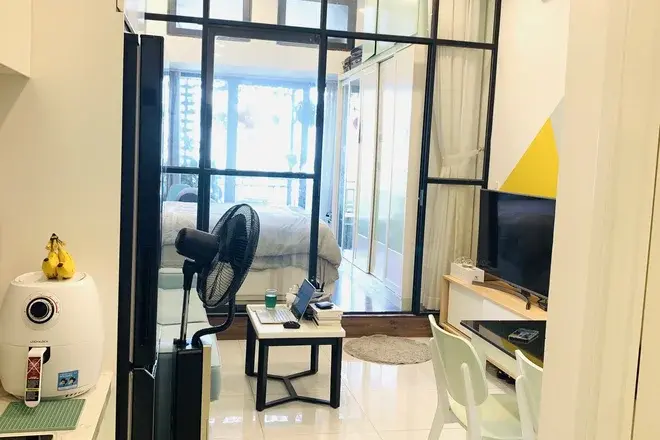 Cho thuê căn hộ 1pn dạng studio full nội thất giá 11 triệu 35m2 có ban công chill