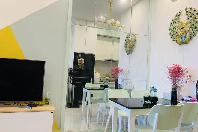 Cho thuê căn hộ 1pn dạng studio full nội thất giá 11 triệu 35m2 có ban công chill