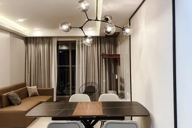 Bán căn 3pn thiết kế 3pn 2wc giá 6,7 tỷ bao hết nội thất decor full đồ dùng - The Sun Avenue