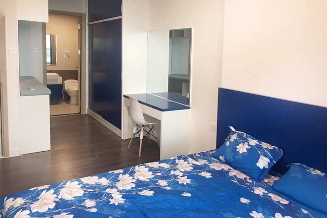 Căn hộ 2pn cho thuê full nội thất giá 16,5 triệu view thoáng The Sun Avenue