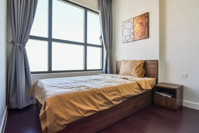 Căn hộ The Sun Avenue cho thuê full nt giá 21 triệu nội thất đẹp view sông mát mẻ