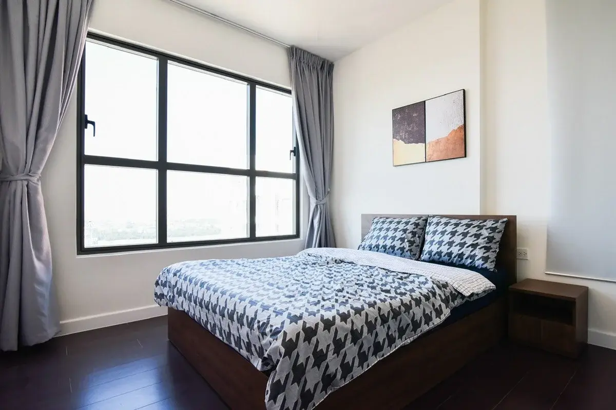 Căn hộ The Sun Avenue cho thuê full nt giá 21 triệu nội thất đẹp view sông mát mẻ