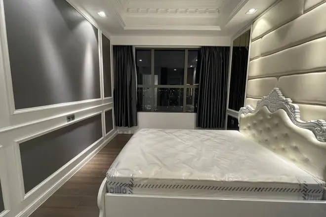 Căn hộ 2 phòng ngủ nội thất cao cấp nhà mới đẹp giá 17 triệu tone màu sang trọng