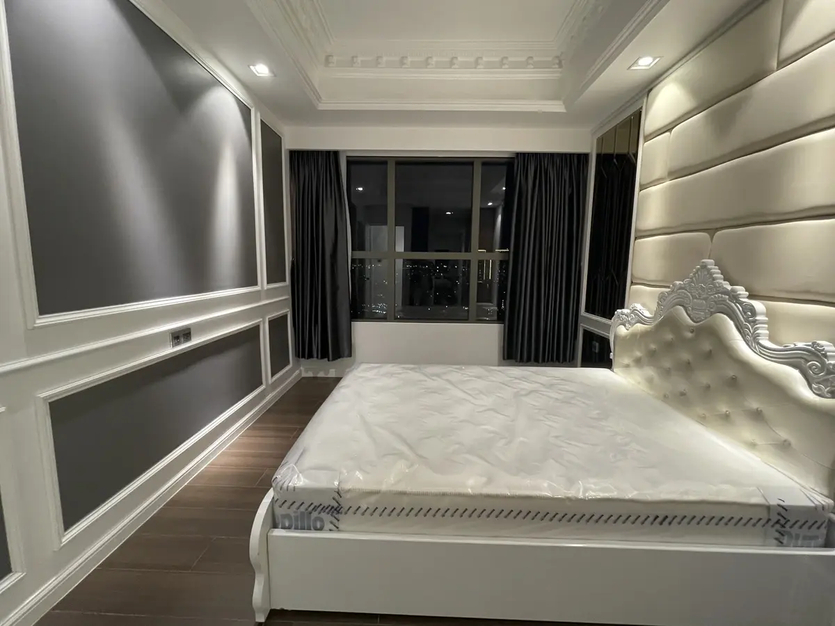 Căn hộ 2 phòng ngủ nội thất cao cấp nhà mới đẹp giá 17 triệu tone màu sang trọng