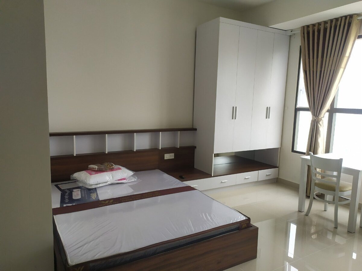 Cho thuê studio 31m2 nhà đẹp 10.5 triệu nội thất đầy đủ The Sun Avenue