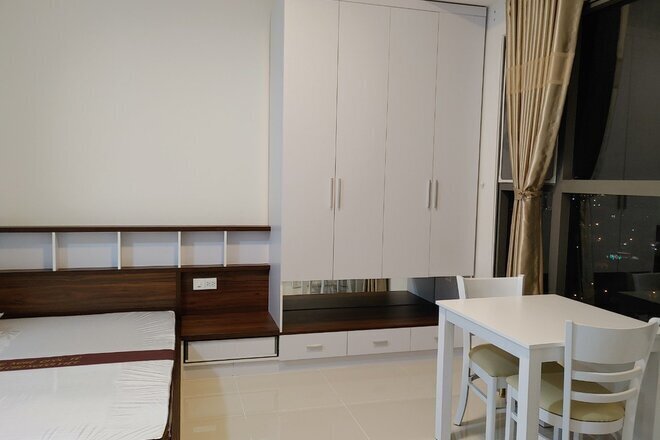 Cho thuê studio 31m2 nhà đẹp 10.5 triệu nội thất đầy đủ The Sun Avenue