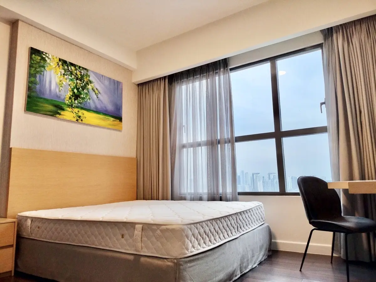 Cho thuê căn 3pn The Sun Avenue giá thuê 19 triệu ban công rộng thoáng