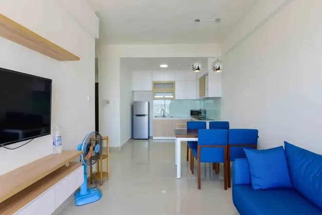 Cho thuê 2 phòng ngủ The Sun Avenue 16 triệu/tháng ban công rộng mát