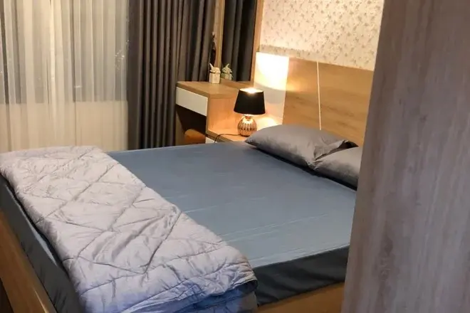 The Sun Avenue cho thuê 1pn+1 giá 13 triệu nội thất full đồ