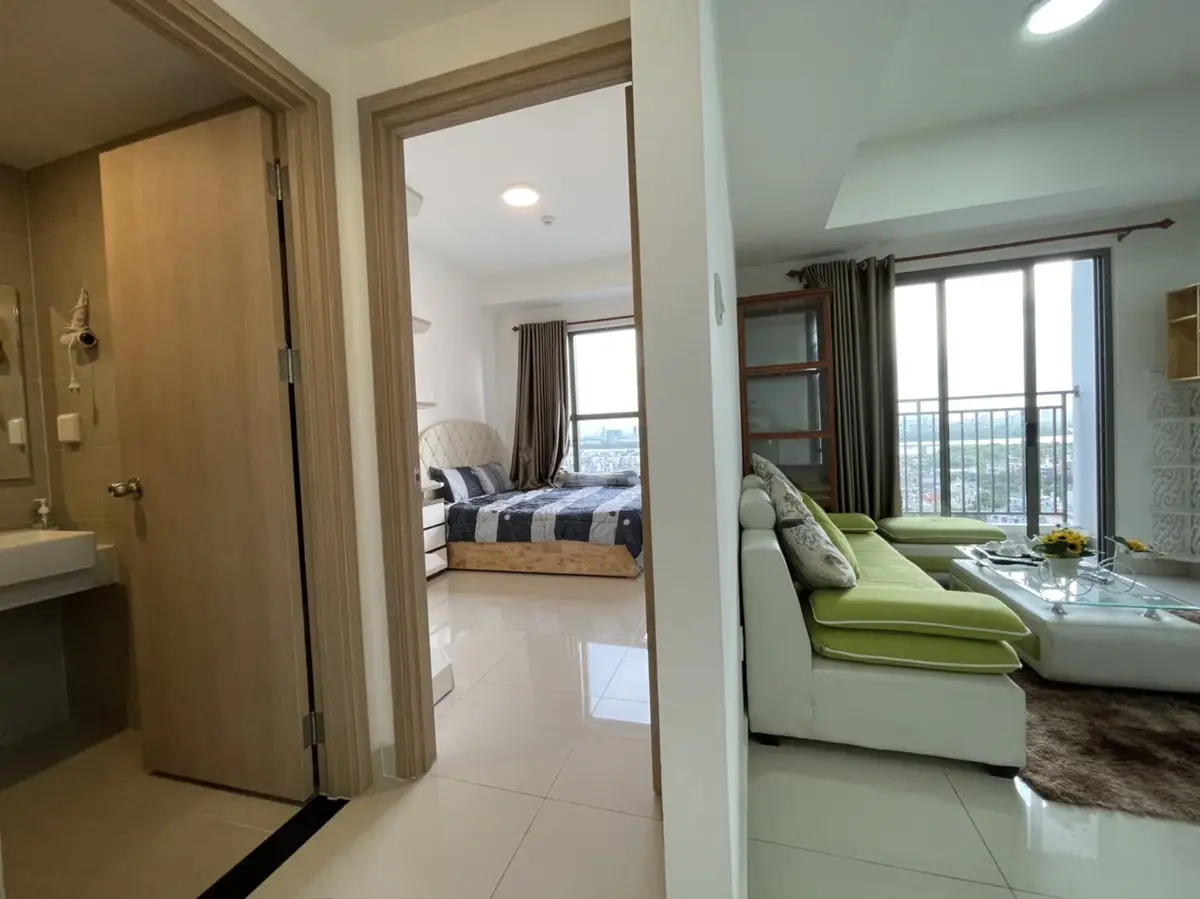 Cho thuê The Sun Avenue 1pn full nội thất giá 13 triệu view nhìn trực diện sông