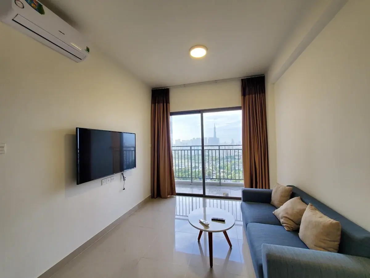 Căn hộ The Sun Avenue 2pn nhà đẹp giá thuê 17 triệu/tháng View Landmark 81