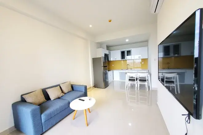 Căn hộ The Sun Avenue 2pn nhà đẹp giá thuê 17 triệu/tháng View Landmark 81