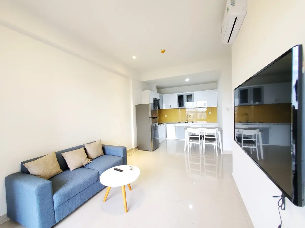 Căn hộ The Sun Avenue 2pn nhà đẹp giá thuê 17 triệu/tháng View Landmark 81