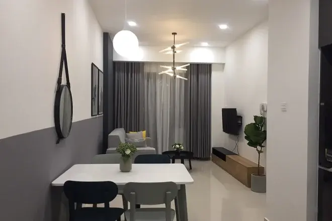 The Sun Avenue cho thuê căn 2pn 1wc diện tích 56m2 nội thất full đầy đủ view sông