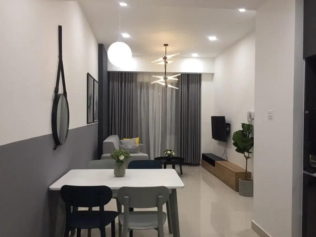 The Sun Avenue cho thuê căn 2pn 1wc diện tích 56m2 nội thất full đầy đủ view sông