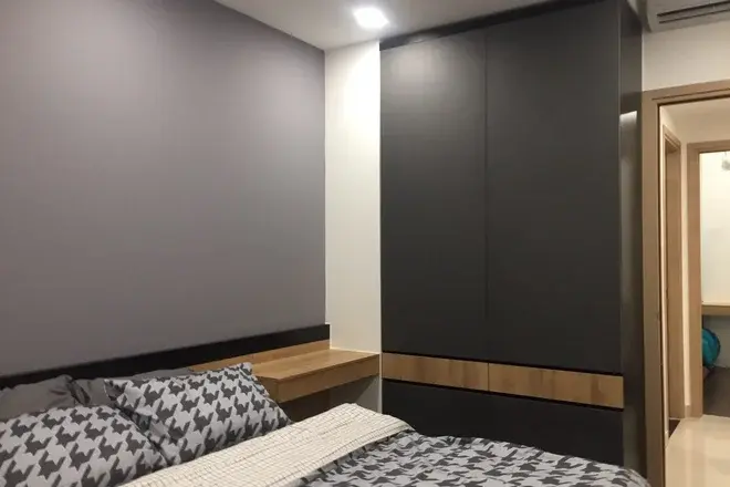 The Sun Avenue cho thuê căn 2pn 1wc diện tích 56m2 nội thất full đầy đủ view sông