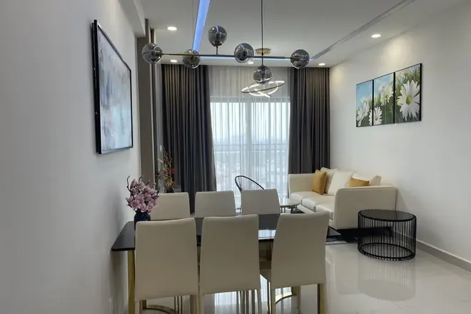 Căn 3pn The Sun Avenue cần cho thuê giá 21 triệu bao phí 96m2 full nội thất