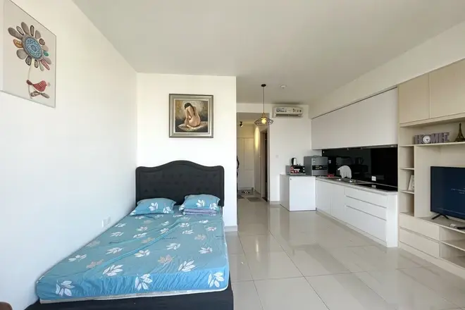 Chuyển nhượng căn hộ 31m2 The Sun Avenue giá 1,95 tỷ kèm nội thất