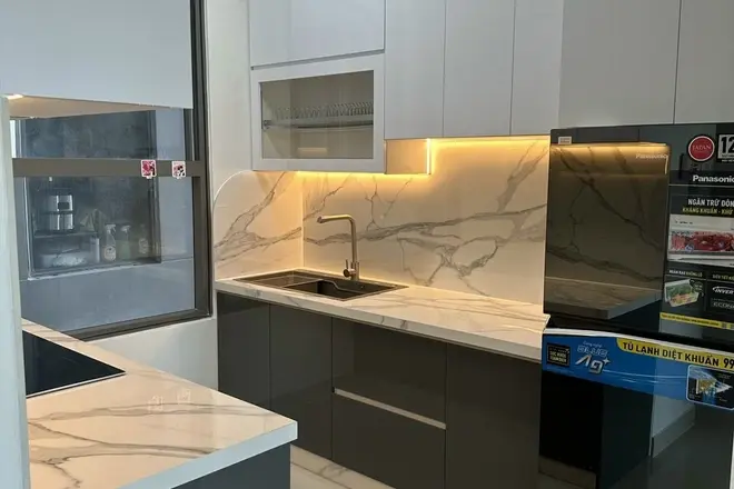 Căn hộ 3 phòng ngủ 80m2 cho thuê nội thất cơ bản giá tốt 15 triệu/tháng