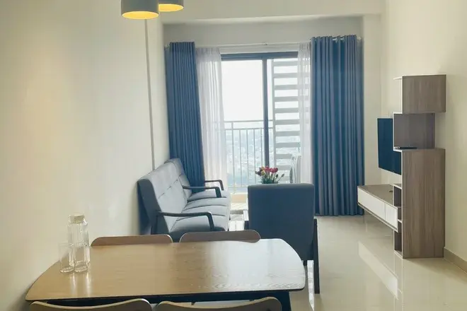 Cho thuê căn hộ 1pn+1 full nội thất giá 14 triệu view sông mát mẻ đón gió vào nhà