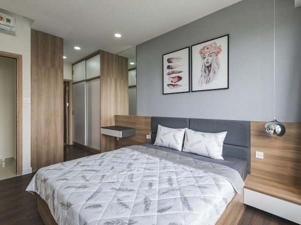 Căn hộ cho thuê 2pn giá 16 triệu đầy đủ nội thất đẹp 73m2 The Sun Avenue