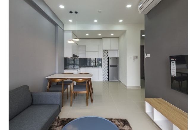 Căn hộ cho thuê 2pn giá 16 triệu đầy đủ nội thất đẹp 73m2 The Sun Avenue