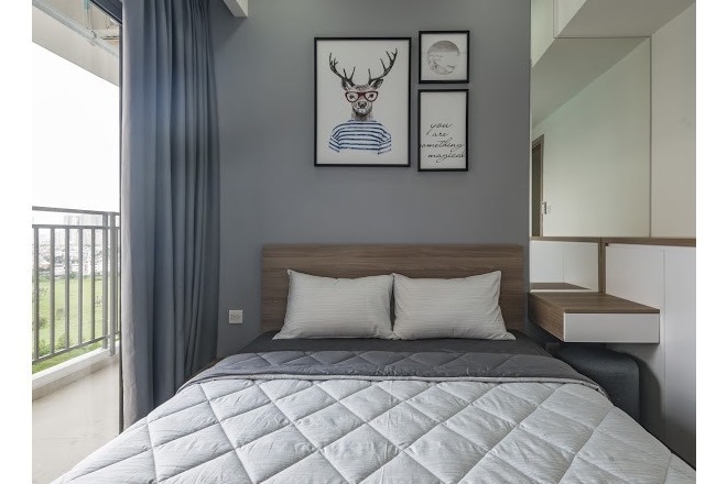 Căn hộ cho thuê 2pn giá 16 triệu đầy đủ nội thất đẹp 73m2 The Sun Avenue