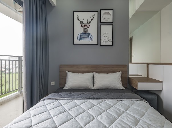 Căn hộ cho thuê 2pn giá 16 triệu đầy đủ nội thất đẹp 73m2 The Sun Avenue