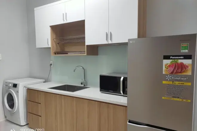 Studio The Sun Avenue cho thuê giá hợp lý 10 triệu full nội thất ngăn 1pn riêng