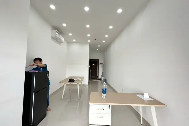 Officetel The Sun nội thất cơ bản cần cho thuê giá 9 triệu/ tháng 32m2 tháp trung tâm