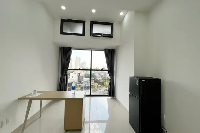 Officetel The Sun nội thất cơ bản cần cho thuê giá 9 triệu/ tháng 32m2 tháp trung tâm