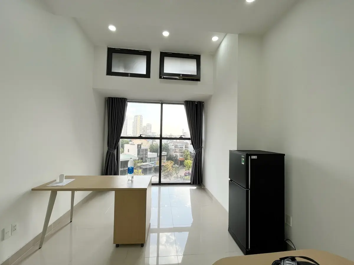 Officetel The Sun nội thất cơ bản cần cho thuê giá 9 triệu/ tháng 32m2 tháp trung tâm