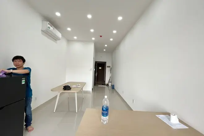 Officetel The Sun nội thất cơ bản cần cho thuê giá 9 triệu/ tháng 32m2 tháp trung tâm