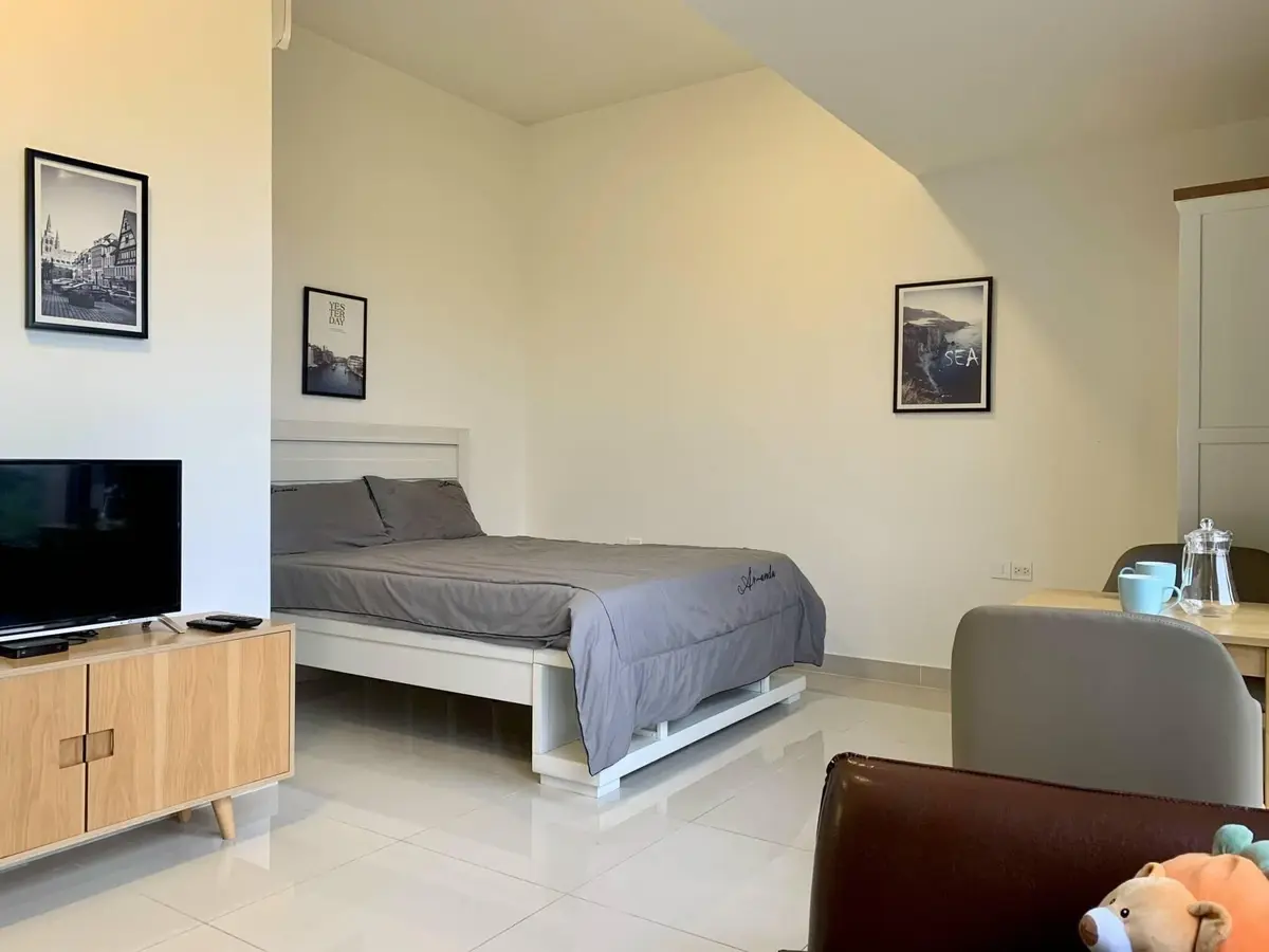 Studio cho thuê đầy đủ nội thất giá 10 triệu diện tích 31m2 - The Sun Avenue