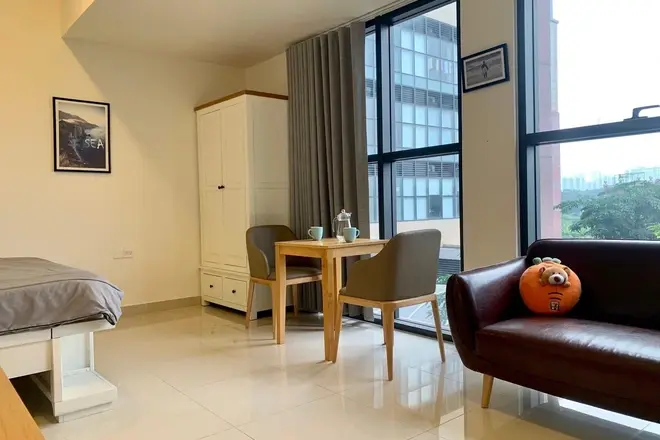 Studio cho thuê đầy đủ nội thất giá 10 triệu diện tích 31m2 - The Sun Avenue