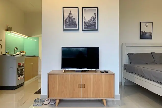 Studio cho thuê đầy đủ nội thất giá 10 triệu diện tích 31m2 - The Sun Avenue