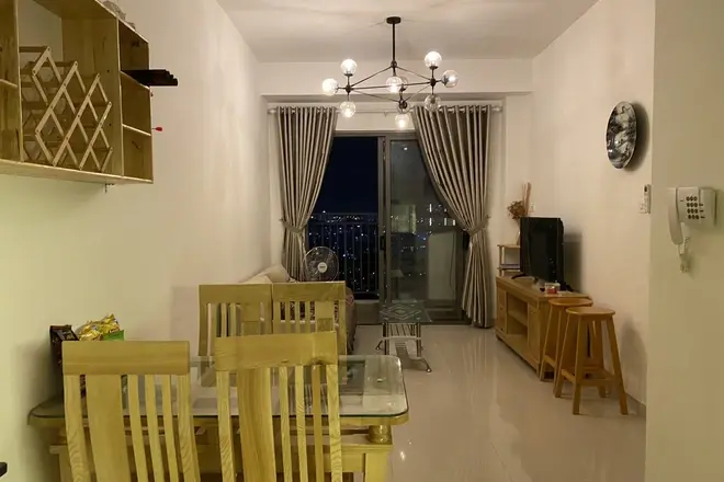 Bán gấp căn 1PN+1 The Sun Avenue giá rẻ, Full nội thất , lầu cao, giá tốt Quận 2