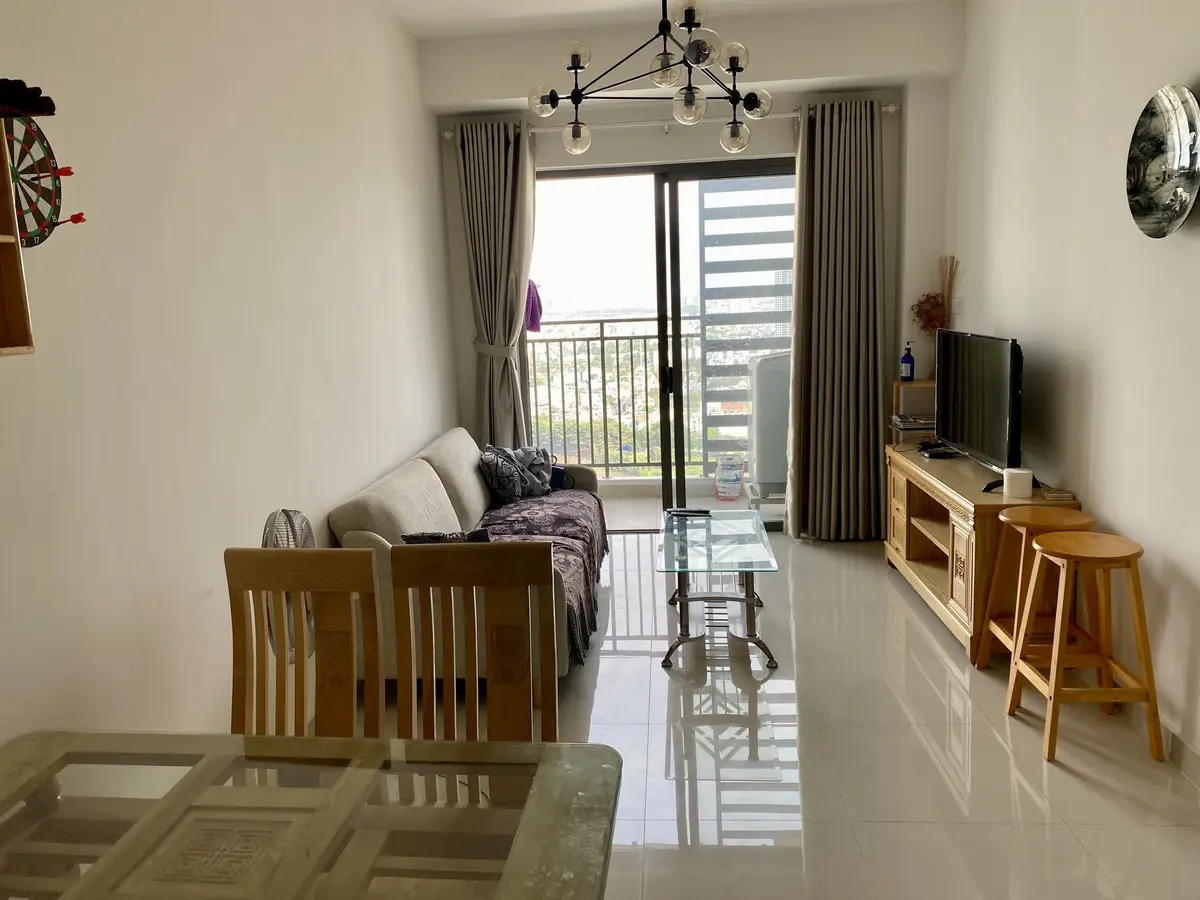 Bán gấp căn 1PN+1 The Sun Avenue giá rẻ, Full nội thất , lầu cao, giá tốt Quận 2