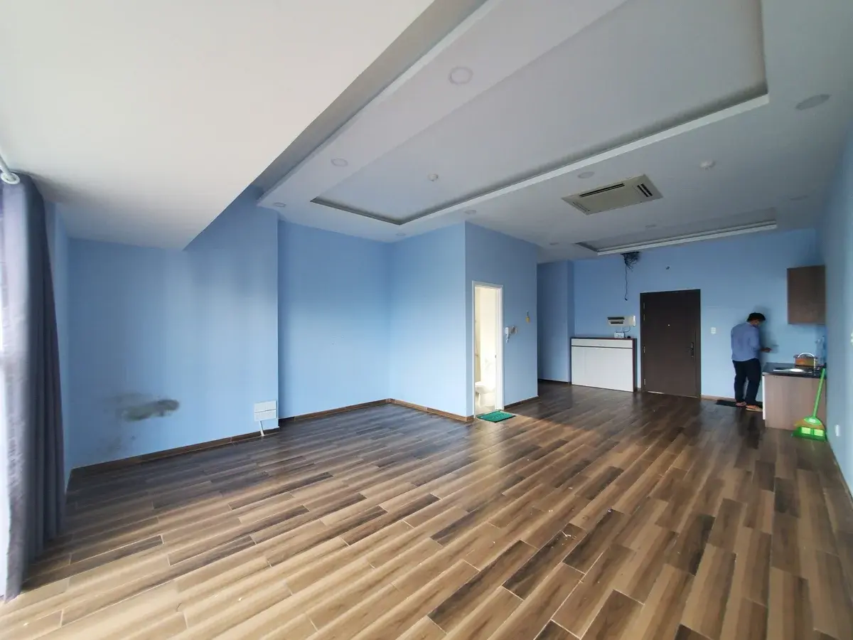 Cho thuê văn phòng The Sun Avenue giá 13 triệu bao phí 56m2 san gỗ full căn đẹp