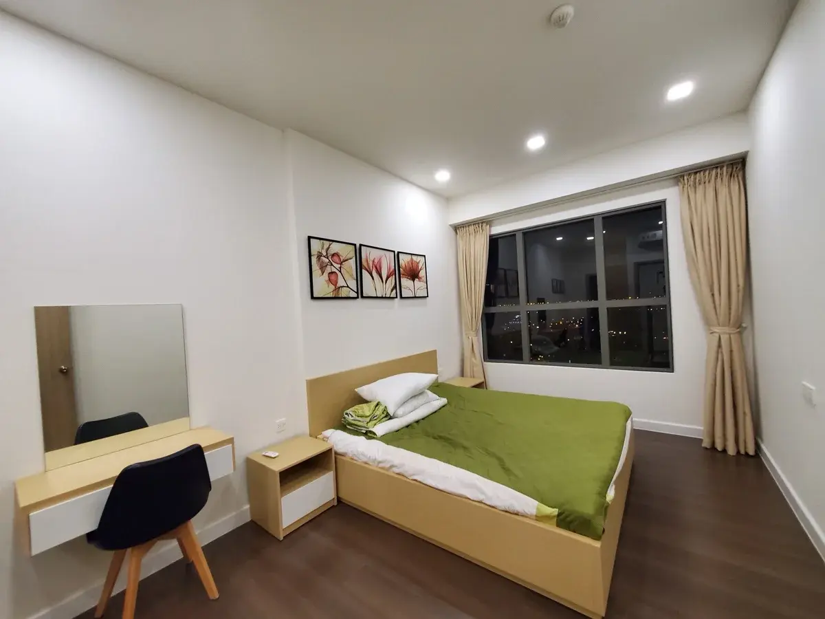 Cho thuê 2 phòng ngủ nội thất full nhà sạch mới giá 17 triệu bao phí view sông