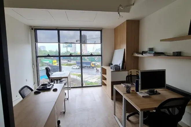 Cho thuê văn phòng full bàn ghế giá 10 triệu bao phí diện tích 35m2