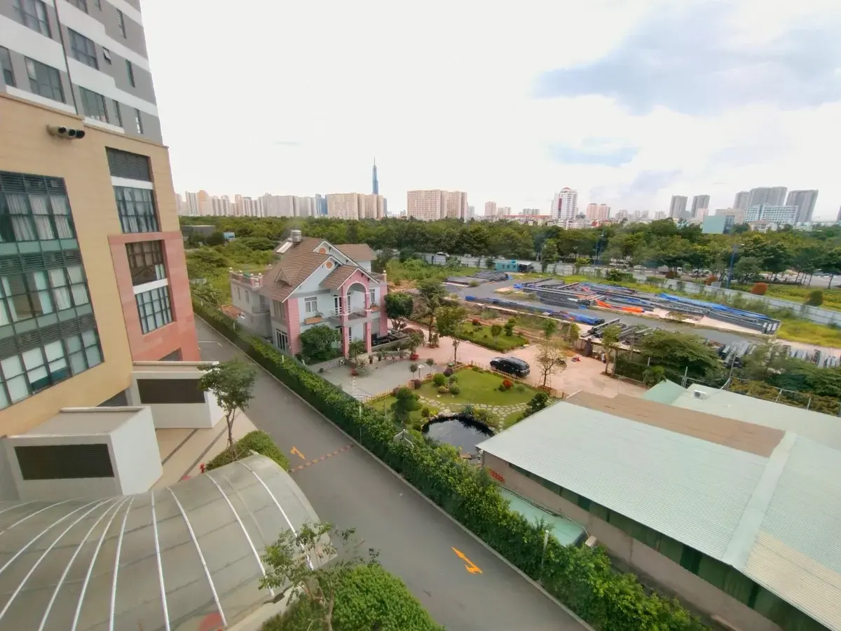 Cho thuê officetel The Sun Avenue ở + làm văn phòng 32m2 có sẵn tủ bếp